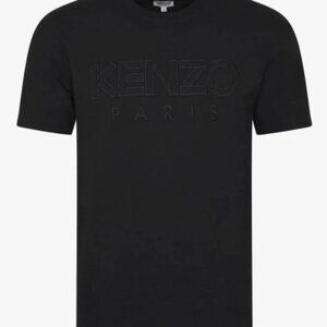 New with tags KENZO Men's XL Mesh logo black shirt
